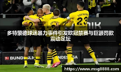 多特蒙德球迷暴力事件引发欧冠禁赛与巨额罚款震动足坛